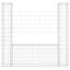 Alicia-Marie 140 cm W Mesh Fence Panels Fencing-670229727