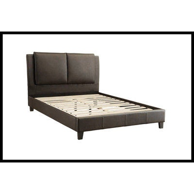 Marijonas Vegan Leather Platform Bed -  Red Barrel StudioÂ®, F95E77F596304EB5A585AC71495200B0