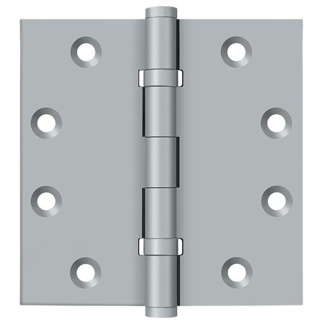 102'' x 102'' Butt Bearing Hinge, Brushed Chrome