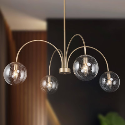 Orlondo 4 - Light Gold Unique/Statement Pendant
