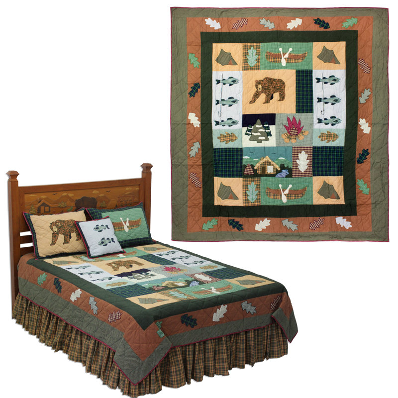 Cabin Rustic Cotton Quilt