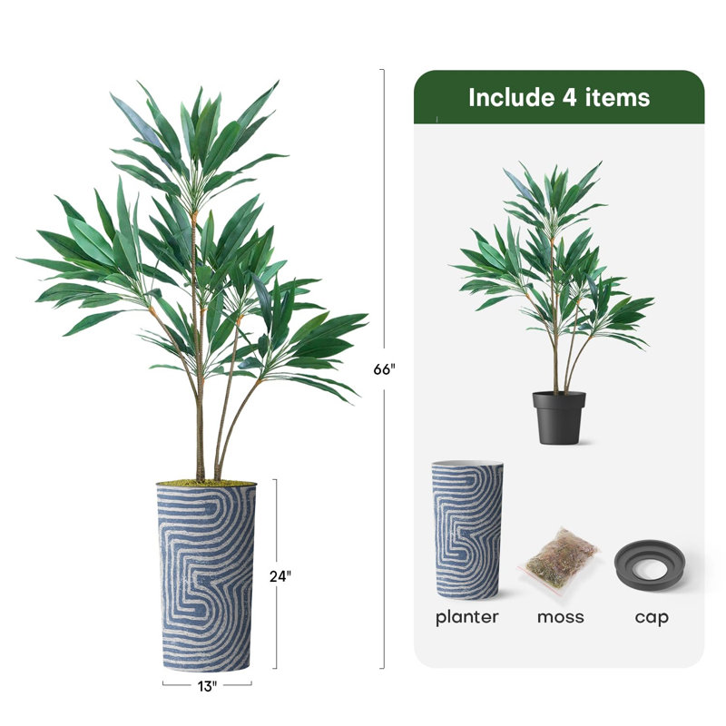 66 plantes, Bleu tourbillon