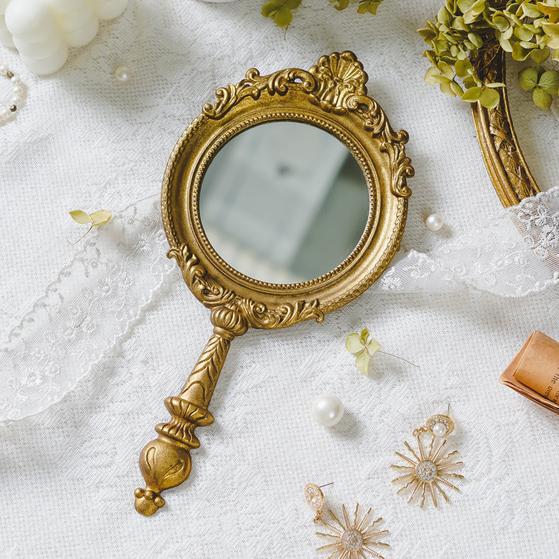 Miroir d'appoint mural antique
