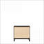 Haiden Weathered Black 2-Drawer Storage Nightstand-1100950692