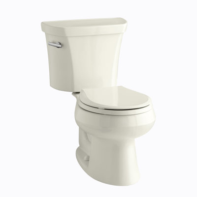Wellworth 1.28 GPF Water Efficient Round Two-Piece Toilet (Seat Not Included)