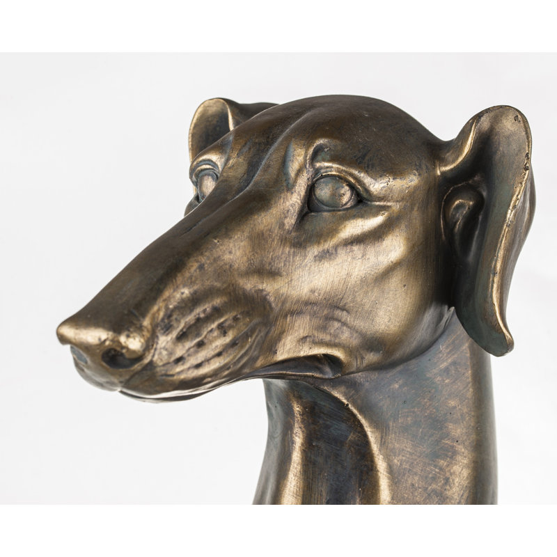 Clodette Statue Decorative Object, Gold/Black