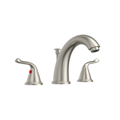 Widespread 2-handle Bathroom Faucet with Drain Assembly