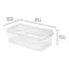 Sterilite Plastic Stacking FlipTop Latching Storage Box Container-544570439-544570440-544570441