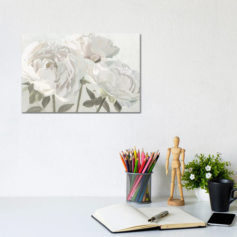 Essence Of June I Neutral by James Wiens - Wrapped Canvas Print, 20.32 cm H x 30.48 cm W