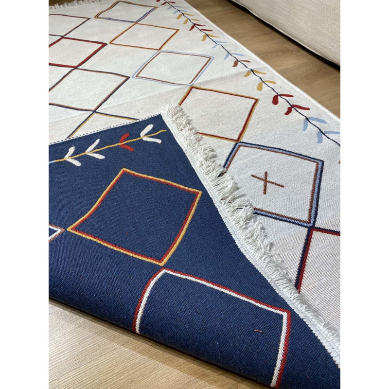 Laurencia Southwestern Indoor / Outdoor Rug, Rectangle 3'11" x 5'11"