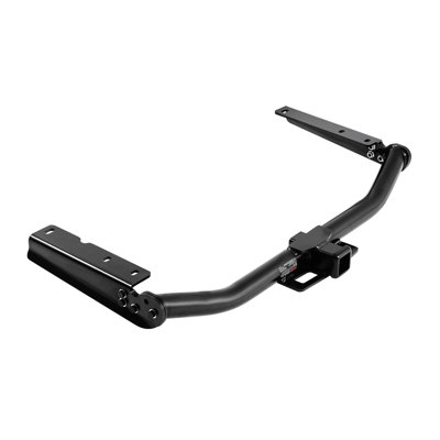 Class 3 Trailer Hitch, 2-Inch Receiver, Compatible with 2014-2019 Toyota Highlander, Q345B Steel Tube Frame, Multi-Fit Hitch to Receive Ball Mount, Cargo Carrier, Bike Rack, and Tow Hook, Black