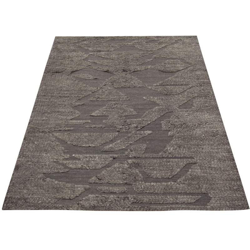 Wool Abstract Indoor Rug