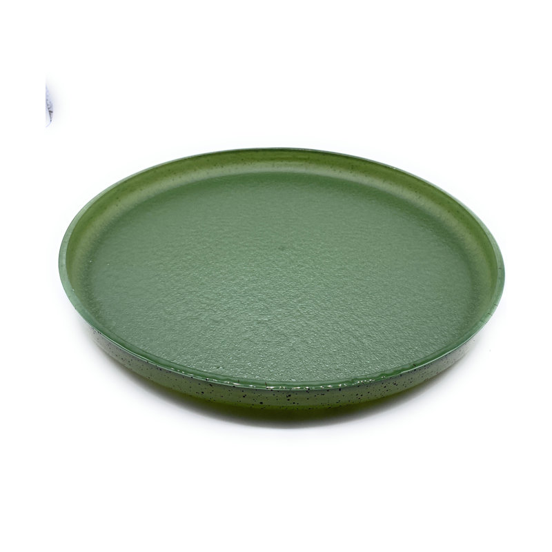 Aldis 31cm Dessert Plate, Dark Green