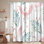 Rideau de douche imperméable Ballet Flamingo