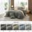 Best Seller Bedsure Cotton Fabric With Microfiber Inner Fill Comforter Set, 143TC-110561969-106246654