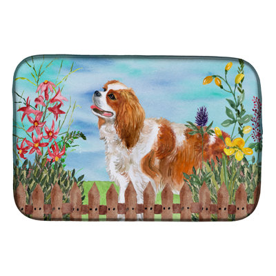 Cavalier Spaniel Spring Drying Mat