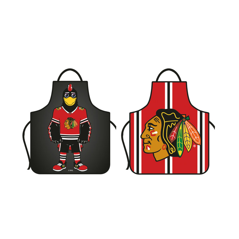 NFL Double Side Grilling Apron, Chicago Blackhawks