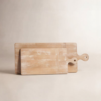 Jana 2 Piece Wood Cutting Board Set