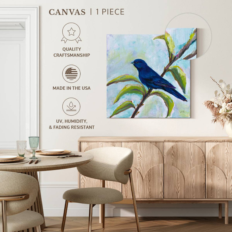 Bruant indigo Brampt
