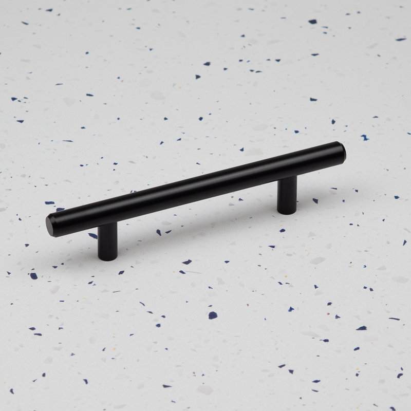 Black T-Bar Handles in Multiple Sizes, 96mm