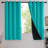 100 Percent Blackout with Liner Grommet Curtain Panel (Set of 4)-106344209-106344221