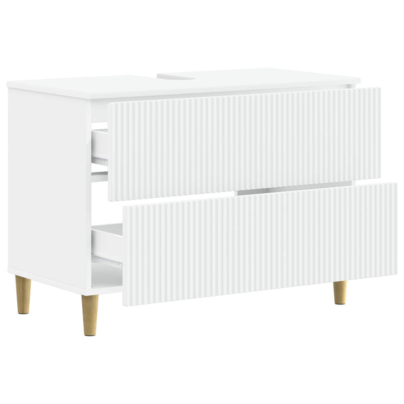 Bathroom Storage, White