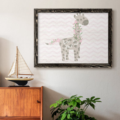 " Floral Giraffe "