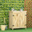 Armoire de rangement pour l'extérieur Outsunny