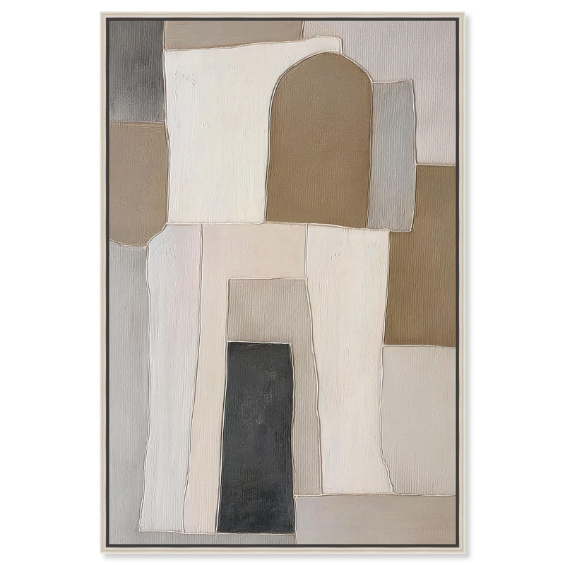 "Monastère murs", reproduction d'art sur toile par Art Remedy, cadre argenté, 36 x 54, H 55 po x l 37 po, Cadre argenté