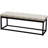 Ileen Linen Blend Upholstered Bench-299419352-299419358