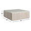 Avaline Carmen Square Coffee Table-1077368005
