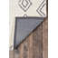 Tapis géométrique gris-198834408