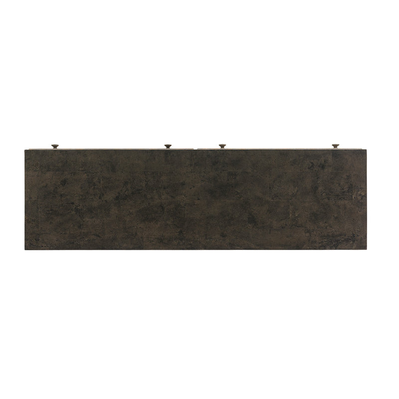 Cypress Point 68'' Transitional Gray-Brown Sideboard with Felt-Lined Drawers