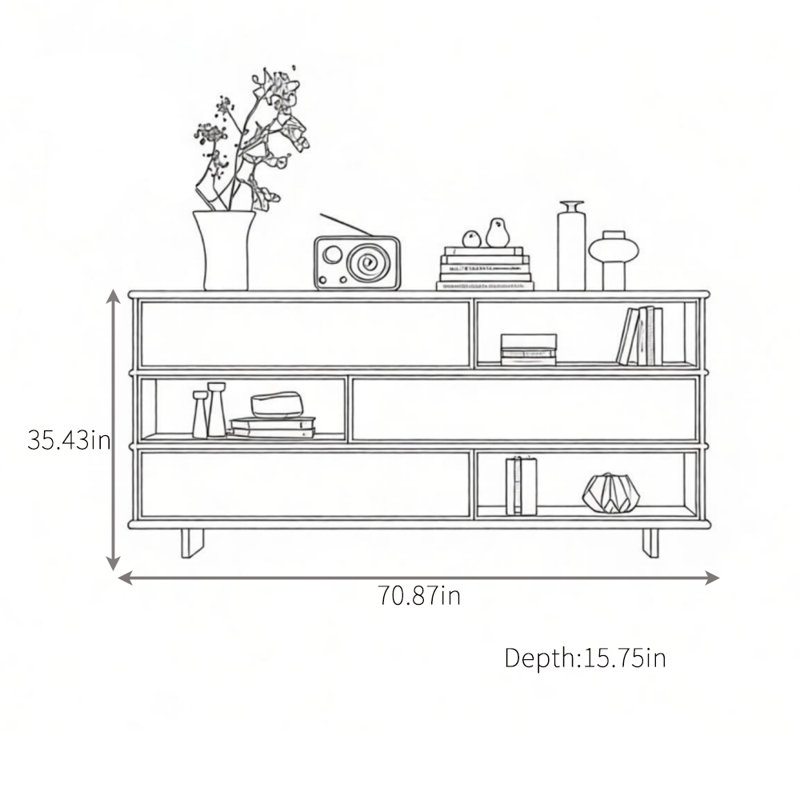 Simple Style Sideboard