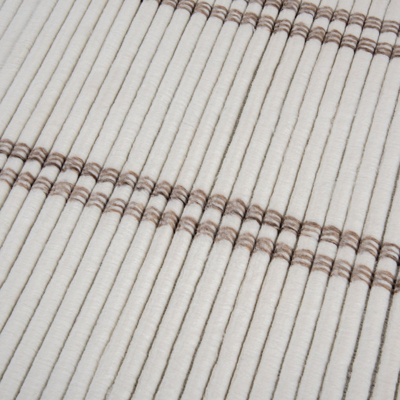 Tapis 100% laine tissé à la main, Rectangle 8 pi 9 po x 11 pi 9 po