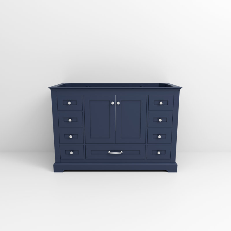 Meuble-lavabo simple l 48 po x P 22 po Dukes, Marine