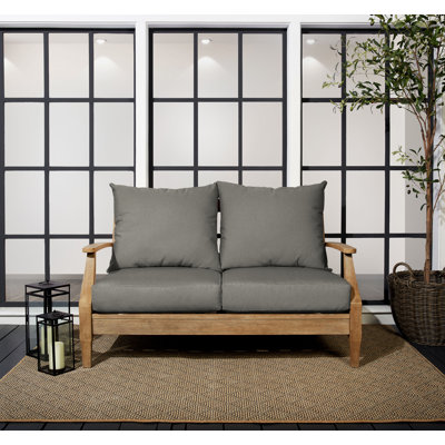 Coussin de siège / dossier extérieur Sunbrella® 4 pièces Latitude Run®