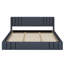 Base de lit tapissier avec tête de lit Minimalist-780104532-780104530