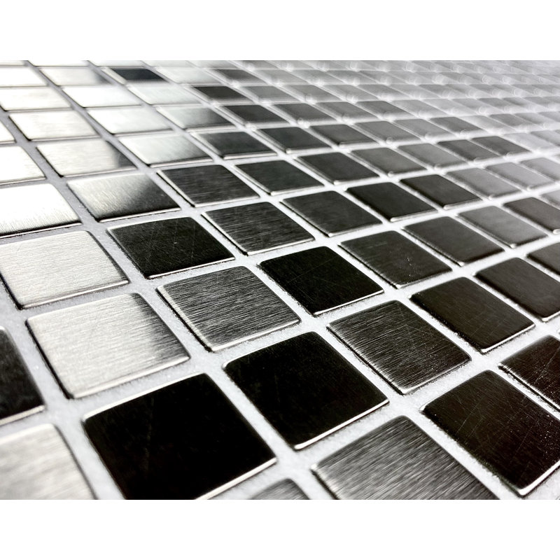 Enchanted 1" x 1" Metal Mosaic Tile