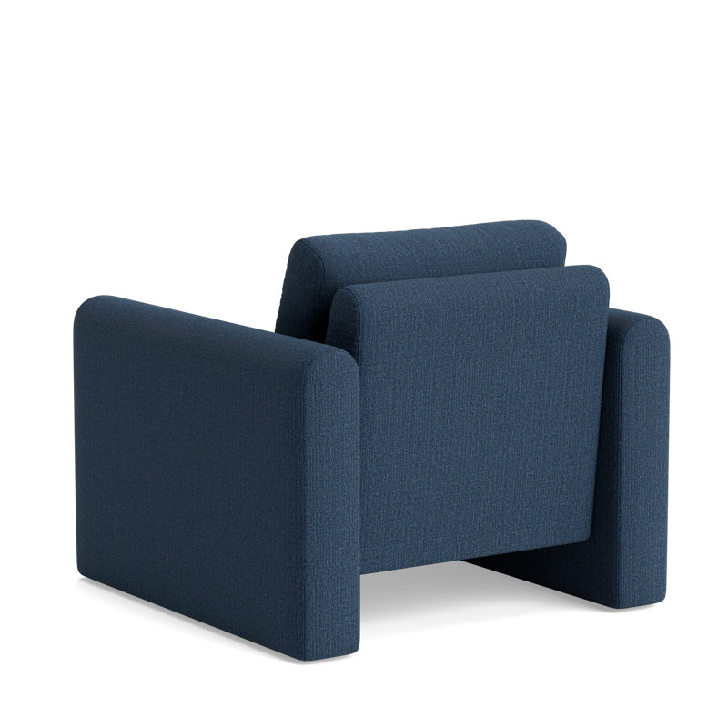 Knox Accent Chair, Performance Weave - Navy