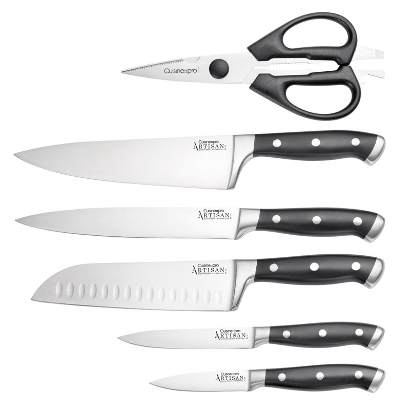 Cuisine::pro® ARTISAN Licht Knife Block 7 Piece