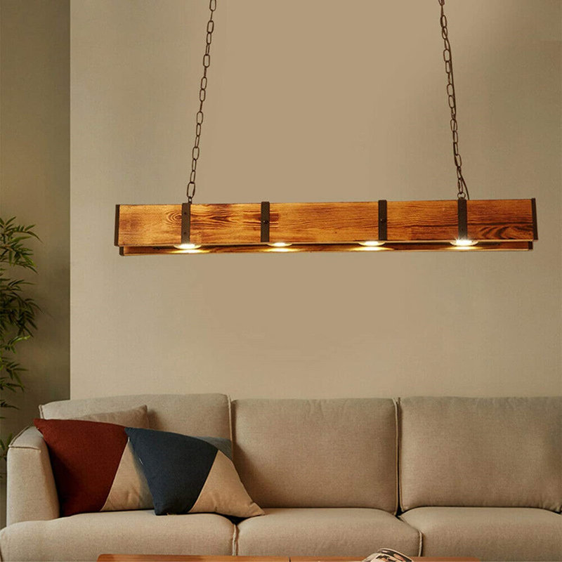 Luminaire suspendu 4 lumières Asahi