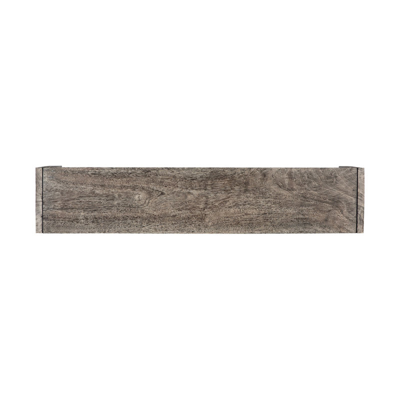 Straightaway Gray Stone Bench