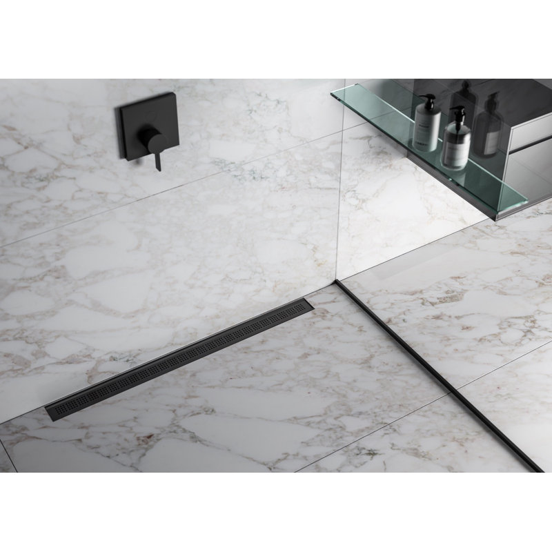 36'' W Linear Grid, Black