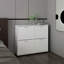 Range-chaussures, 4 portes, 4 tablettes, 4 pieds, blanc