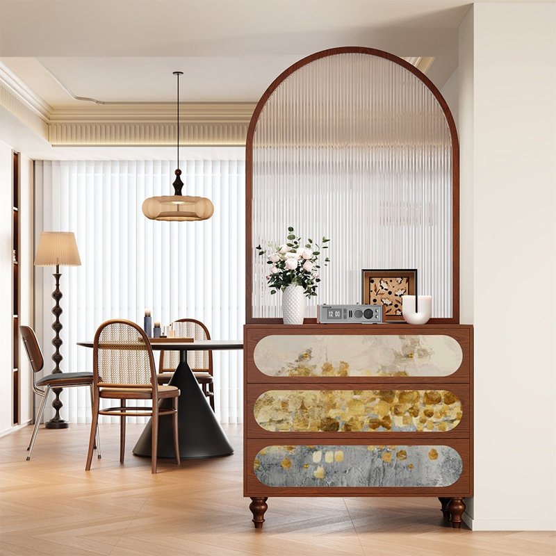 Vitrine française en verre trempé