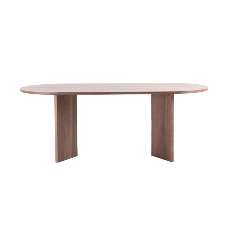 Console Mid-Century moderne en noyer