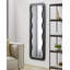 Landover Solid Wood Wavy Mirror