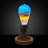 Ghugas Solid Wood Novelty Lamp