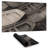 Small canoes sepia style - 14.00"x24.25" Desk mat